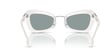 Swarovski Womens Sk6012 Butterfly SunglassesWhiteGreyDark Grey