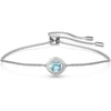 SWAROVSKI Angelic Square Collection BraceletAqua Blue