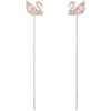 Pierced Earrings - Rose Gold Tone