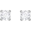 Swarovski Attract Earrings Jewelry Collection Clear CrystalsRound Pierced Earrings