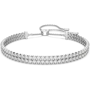 SWAROVSKI Subtle Bracelet Jewelry Collection Clear CrystalsRhodium Tone Clear Crystals