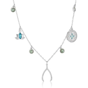 SWAROVSKI Womens Symbolic Crystal Necklace Jewelry CollectionRhodium Tone Finish