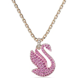 Swarovski Iconic Swan Crystal Necklace and Earrings Jewelry CollectionNecklace