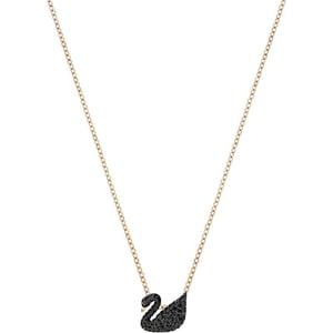 SWAROVSKI Iconic Swan Crystal Necklace Jewelry CollectionRose Gold Tone Necklace