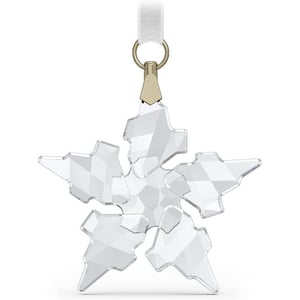 Swarovski Annual Edition 2023 Festive Ornament Gold Tone Swarovski Crystals with GoldTone Finished Metal Part of the Swarovski Annual Edition Collection2021 Annual Editions 2021 Little Snowflake  Small