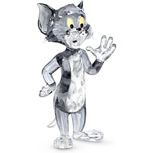 Swarovski Tom amp Jerry Figurine Jerry Yellow Orange and Clear Swarovski Crystals Part of the Swarovski Tom amp Jerry CollectionTom