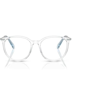 Swarovski Womens Sk2009 Round Prescription Eyewear FramesTransparentDemo Lens