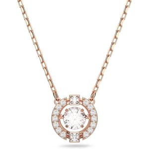 Swarovski Sparking Dance Crystal Jewelry Collection Gold Tone amp Rose Gold Tone FinishPendant Necklace  Gold Tone Finish