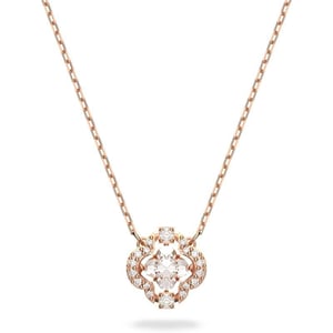 Swarovski Sparking Dance Crystal Jewelry Collection Gold Tone amp Rose Gold Tone FinishPendant Necklace  Rose Gold Tone