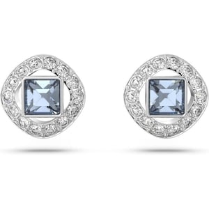 SWAROVSKI Angelic Square Collection EarringsSmoke Blue