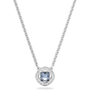 SWAROVSKI Angelic Square Collection NecklaceSmoke Blue