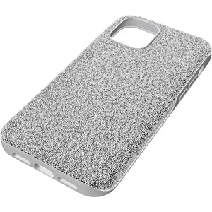 SWAROVSKI High Phone Case for iPhone 14 with Green Crystals in Ombre Effect Part of The High CollectioniPhone 12 Pro Max Silver Crystals