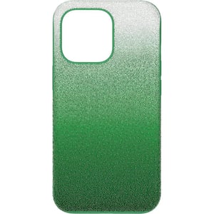 SWAROVSKI High Phone Case for iPhone 14 with Green Crystals in Ombre Effect Part of The High CollectioniPhone 13 Pro Green