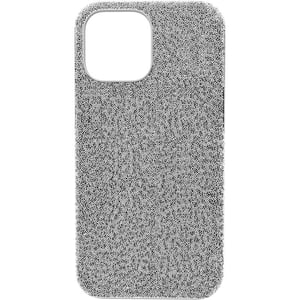 SWAROVSKI High Phone Case for iPhone 14 with Green Crystals in Ombre Effect Part of The High CollectioniPhone 13 Pro Max Silver Crystals