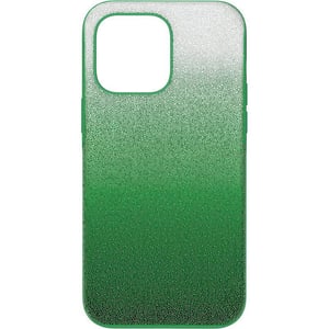 SWAROVSKI High Phone Case for iPhone 14 with Green Crystals in Ombre Effect Part of The High CollectioniPhone 14 Pro Max Green