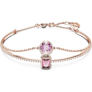 SWAROVSKI Stilla Collection Bangle Mixed Cut CrystalsPink