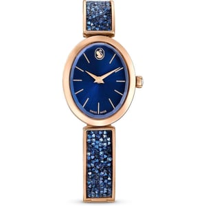 SWAROVSKI Swarovksi Crystal Rock Oval Watch Swiss MadeBlue Crystal Rock