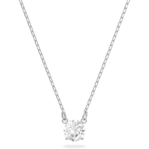 Swarovski Constella Crystal Pendant Necklace CollectionRhodium with Clear Crystals