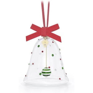 Swarovski Holiday Cheers Dulcis SnowmanWhiteBell Ornament