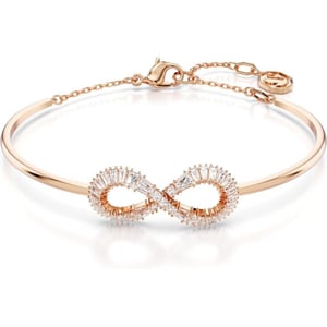 Swarovski Hyperbola Bangle Infinity Clear Rose goldtone FinishedSwarovski Hyperbola Bangle Infinity Clear Rose goldtone Finished