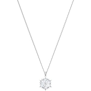 Swarovski Magic Necklace and Bracelet Crystal Jewelry CollectionPendant Necklace  Rhodium Tone