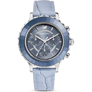 Swarovski Octea Lux Crystal Watch CollectionOctea Lux Chrono  Light Blue