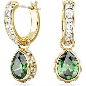 Swarovski Stilla Collection Drop EarringsGreen