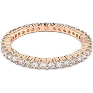 Swarovski Vittore Crystal Ring Jewelry CollectionRose Gold Tone Finish US 5 EU 50