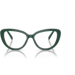 Swarovski Womens Sk2014 Cat Eye Prescription Eyewear FramesGreenDemo Lens