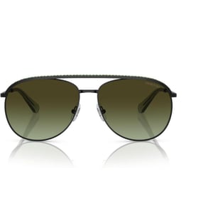 Swarovski Womens Sk7005 Aviator SunglassesBlackGreen Gradient Brown