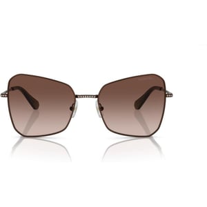 Swarovski Womens Sk7008 Butterfly SunglassesBronzeGradient Brown