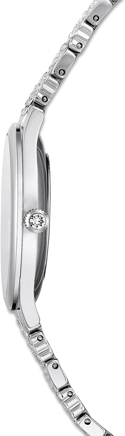 SWAROVSKI Attract Crystal Watch Collection Metal BraceletSilver Tone Finish