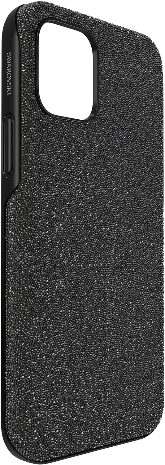 SWAROVSKI High Phone Case for iPhone 14 with Green Crystals in Ombre Effect Part of The High CollectioniPhone 1212 Pro Black Crystals