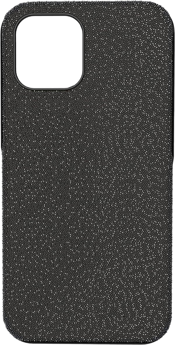 SWAROVSKI High Phone Case for iPhone 14 with Green Crystals in Ombre Effect Part of The High CollectioniPhone 12 Pro Max Black Crystals