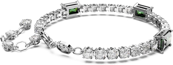 SWAROVSKI Matrix Gem Tennis BraceletGreen