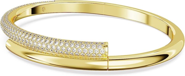 Swarovski Dextera Bangle CollectionGoldTone Large