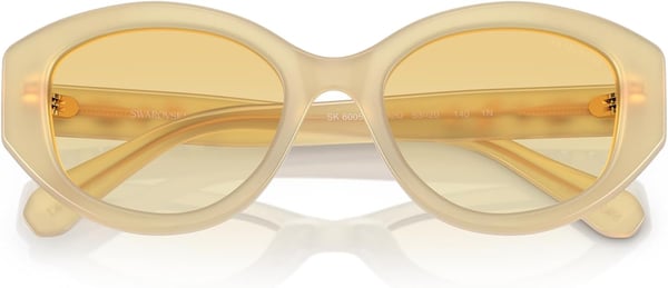 Swarovski Womens Sk6005 Cat Eye SunglassesYellow OpalYellow Gradient