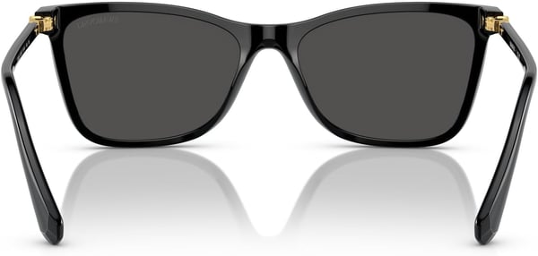 Swarovski Womens Sk6004 Rectangular SunglassesBlackDark Grey