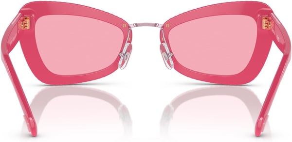 Swarovski Womens Sk6012 Butterfly SunglassesFuchsiaOld PinkPink