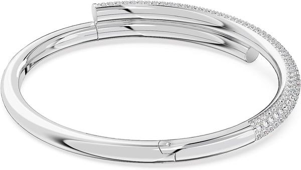 Swarovski Dextera Bangle CollectionRhodium Small