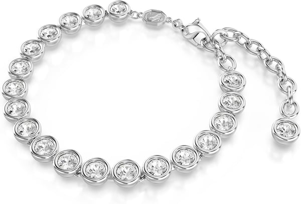 Swarovski Imber Tennis Bracelet Round cut Clear Rhodium FinishedSwarovski Imber Tennis Bracelet Round cut Clear Rhodium Finished