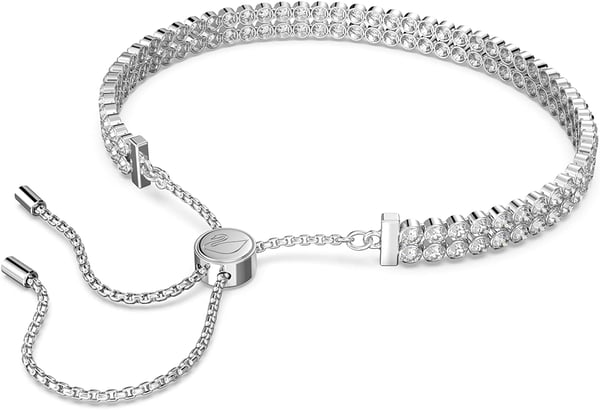 SWAROVSKI Subtle Bracelet Jewelry Collection Clear CrystalsRhodium Tone Clear Crystals