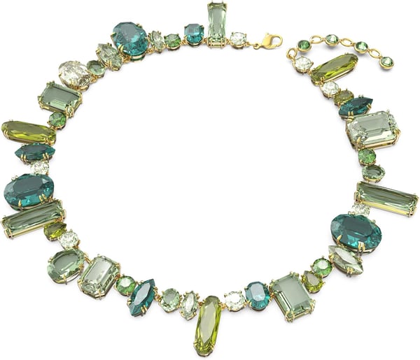 SWAROVSKI Gema Crystal Necklace CollectionGreen