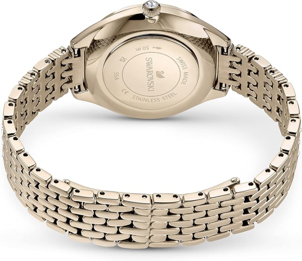 SWAROVSKI Attract Crystal Watch Collection Metal BraceletGold Tone Finish