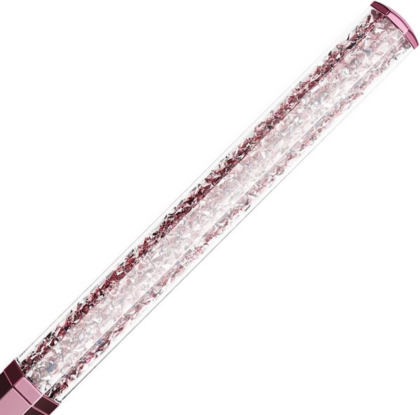 SWAROVSKI Crystalline Ballpoint Pen Chrome Finish with Light Blue Crystals and Hanging Star Charm Part of the Crystalline CollectionPink