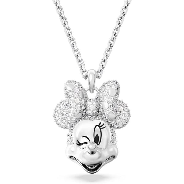 SWAROVSKI Disney Minnie Mouse Pendant White Rhodium FinishSWAROVSKI Disney Minnie Mouse Pendant White Rhodium Finish