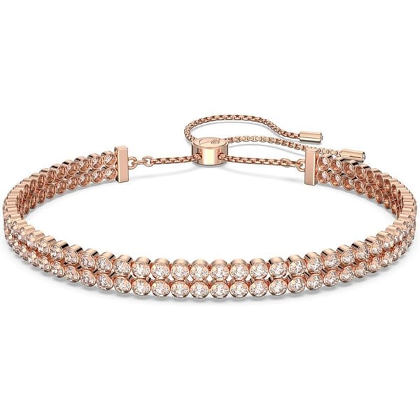 SWAROVSKI Subtle Bracelet Jewelry Collection Clear CrystalsRose Gold Tone Clear Crystals