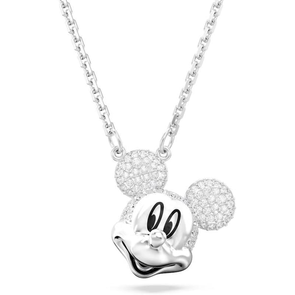 SWAROVSKI Disney Mickey Mouse Pendant White Rhodium Finished MetalSWAROVSKI Disney Mickey Mouse Pendant White Rhodium Finished Metal