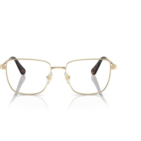 Swarovski Womens Sk1003 Square Prescription Eyewear FramesPale GoldHavanaDemo Lens