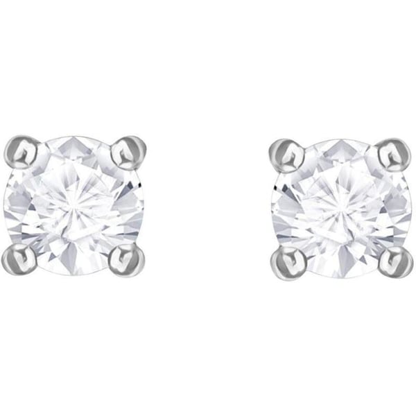 Swarovski Attract Earrings Jewelry Collection Clear CrystalsRound Pierced Earrings